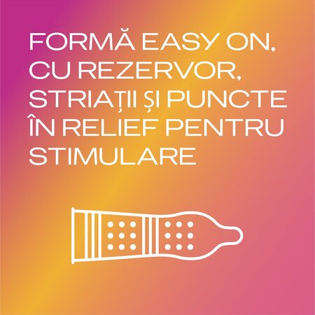 Prezervative Pleasure Me, 3 bucati, Durex 606843