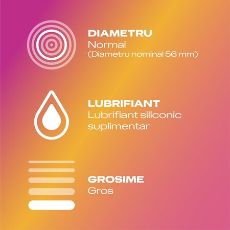Prezervative Pleasure Me, 3 bucati, Durex 606849