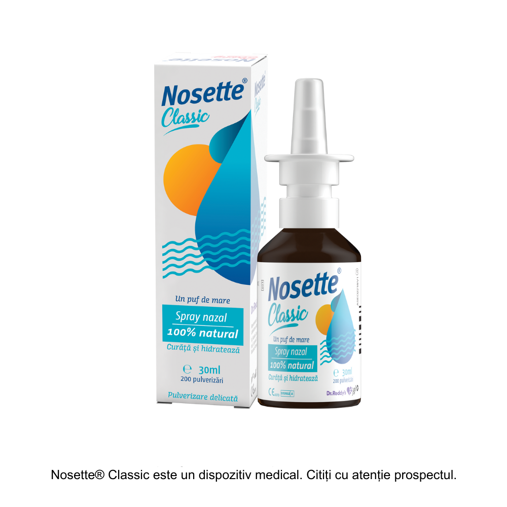 Spray nazal natural Nosette Classic, 30 ml, Dr. Reddys