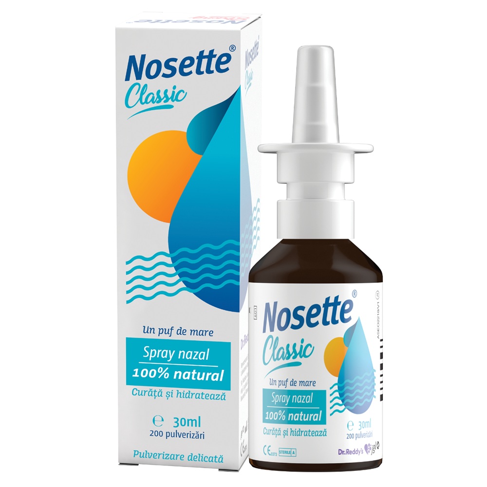 Spray nazal Nosette Classic, 30 ml, Dr. Reddys
