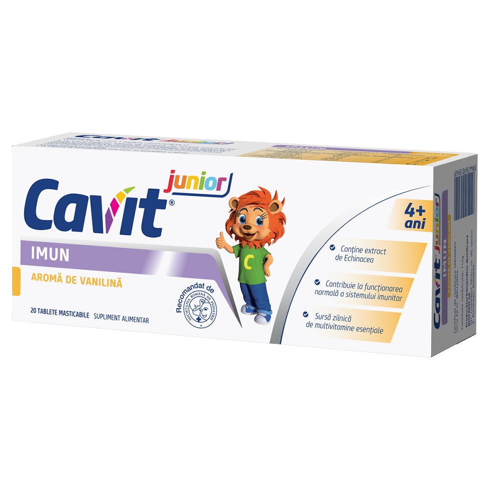 Cavit Junior Imun, 20 tablete, Biofarm