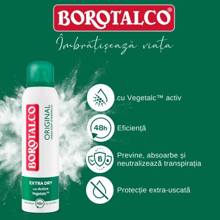 Deodorant spray antiperspirant Original, 150 ml, Borotalco 694796