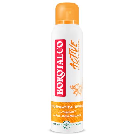 Deodorant spray Active Mandarine si Neroli, 150 ml, Borotalco