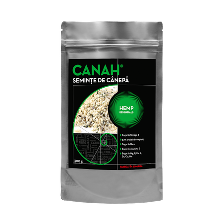 Seminte de canepa, 300 g, Canah