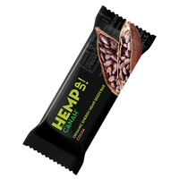 Baton bio cu seminte de canepa si cacao, 48 g, Canah