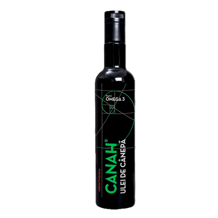 Ulei de canepa, 500 ml, Canah