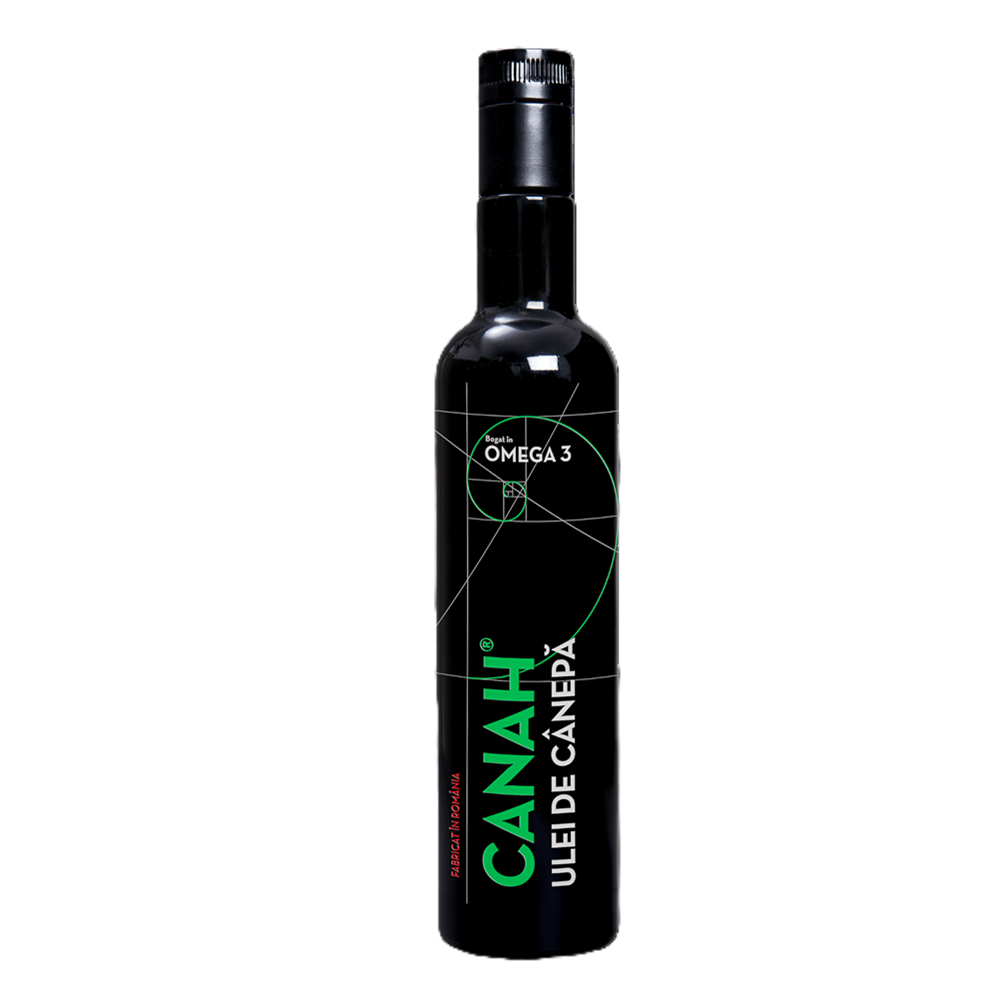 Ulei de canepa, 500 ml, Canah