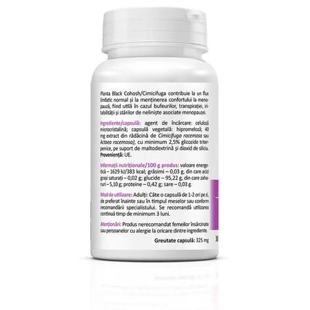 Black Cohosh, 30 capsule, Zenyth 699832