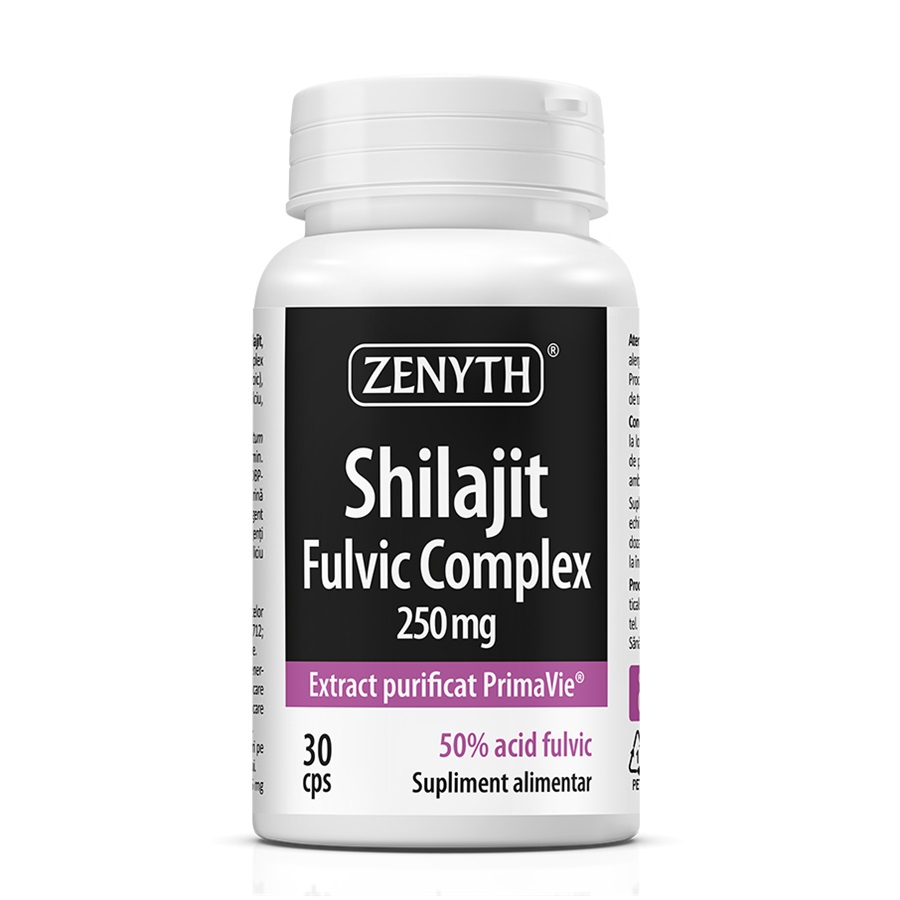 Complex fulvic Shilajit, 250 mg, 30 capsule, Zenyth