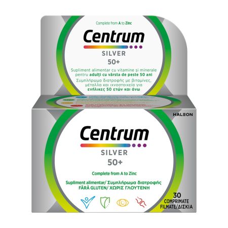 Centrum de la A la Z Silver 50+, 30 comprimate, Haleon 683476