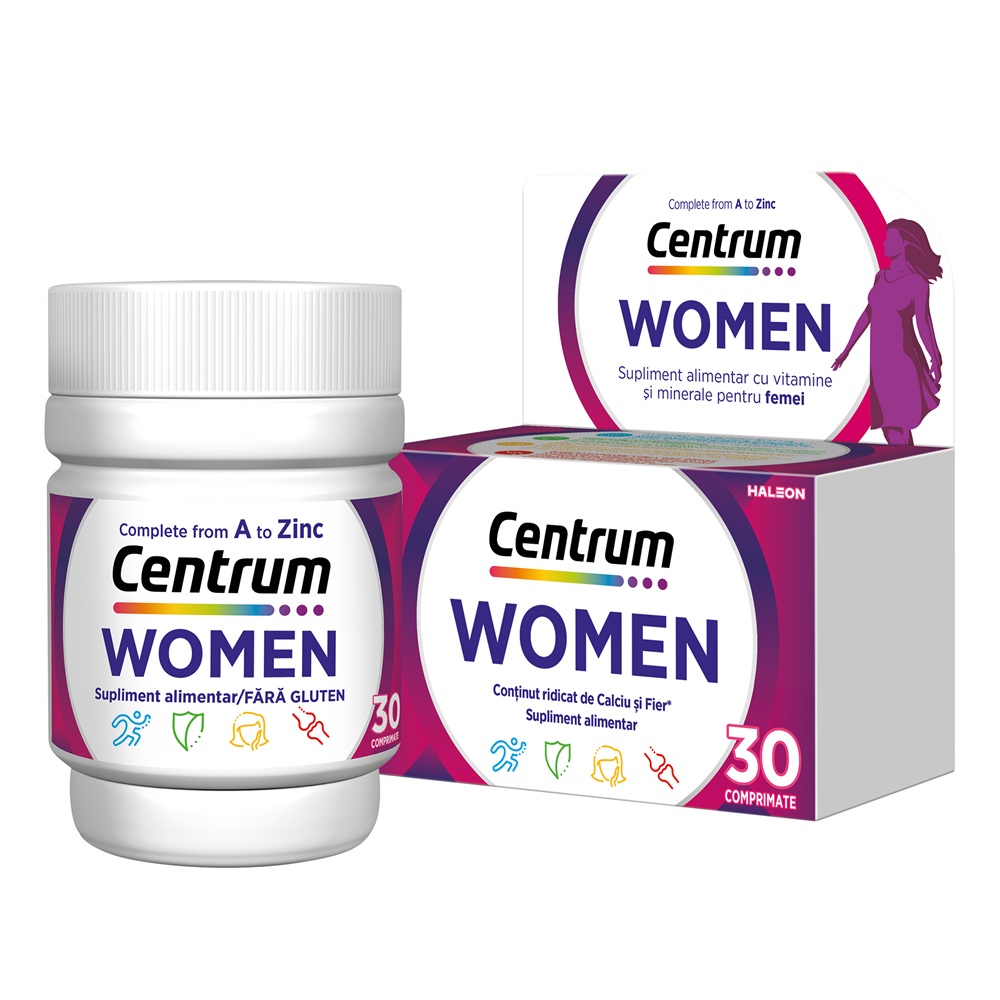 Centrum pentru femei complet de la A la Z, 30 comprimate, Haleon