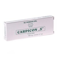 Supozitoare Carpicon S, 10 bucati, Romdan