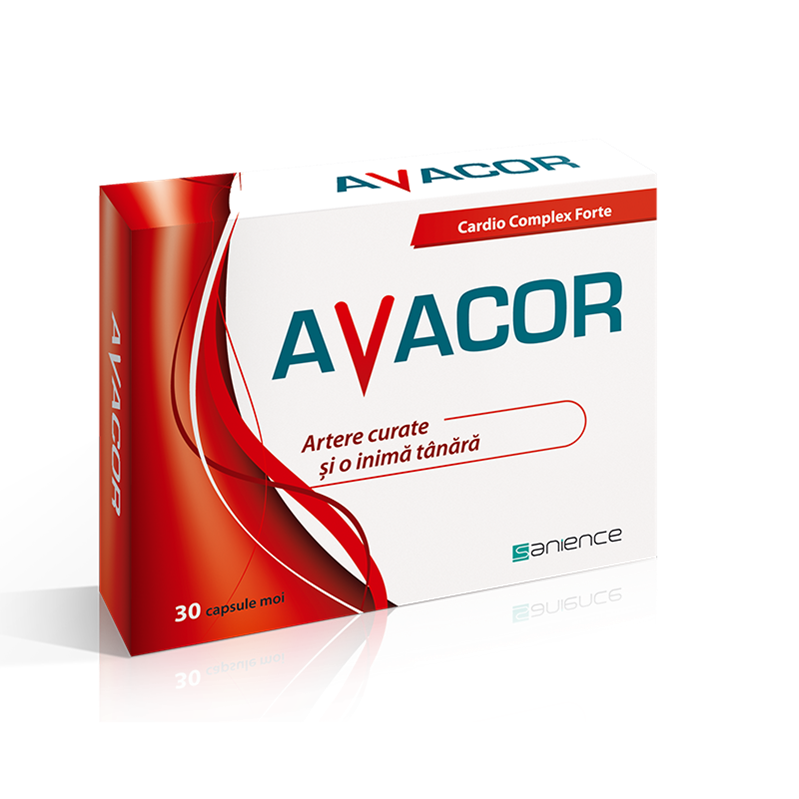 Avacor cardio complex forte, 30 capsule, Sanience