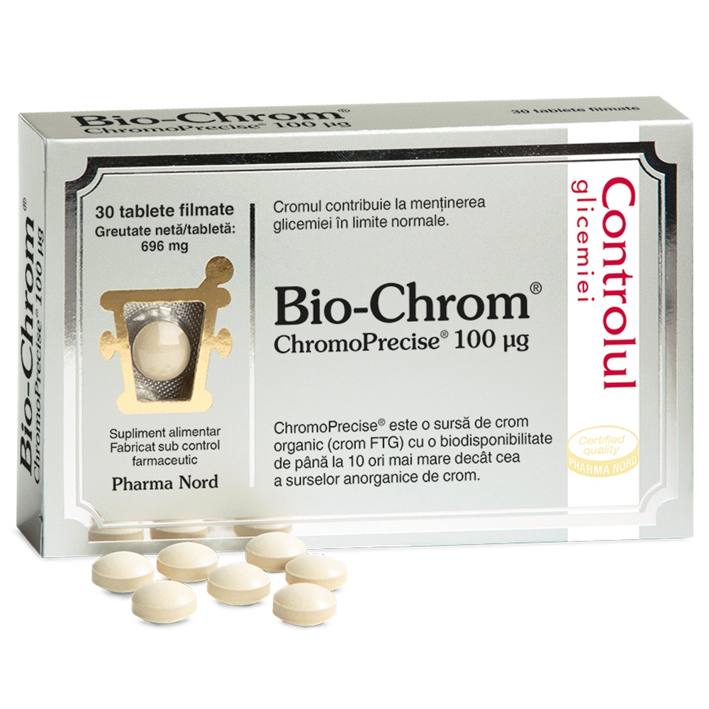 Bio-Chrom, 30 tablete, Pharma Nord