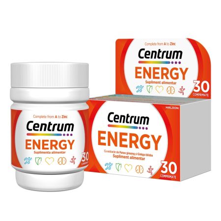 Centrum Energy, 30 comprimate filmate, Gsk