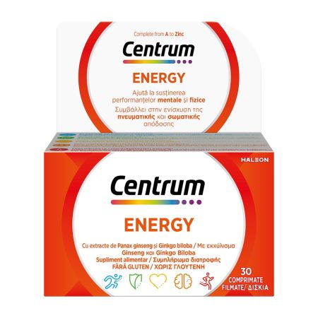 Centrum Energy, 30 comprimate filmate, Haleon 683535