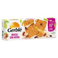 Biscuiti dietetici cu musli si ovaz, 290 g, Gerble