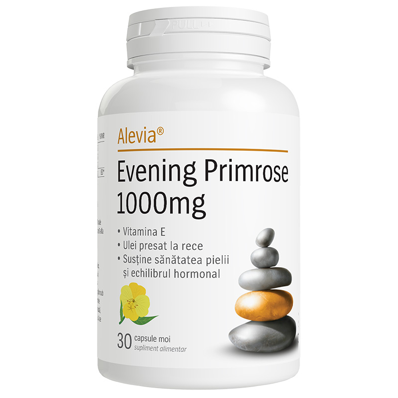 Evening Primrose, 1000 mg, 30 capsule, Alevia