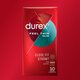 Prezervative Feel Thin Slim Fit, 10 bucati, Durex 606714