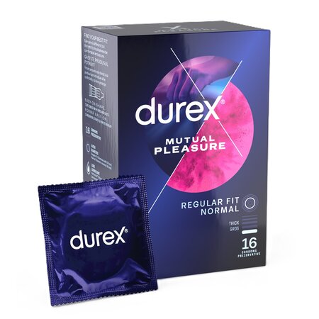 Prezervative Mutual Pleasure, 16 bucati, Durex