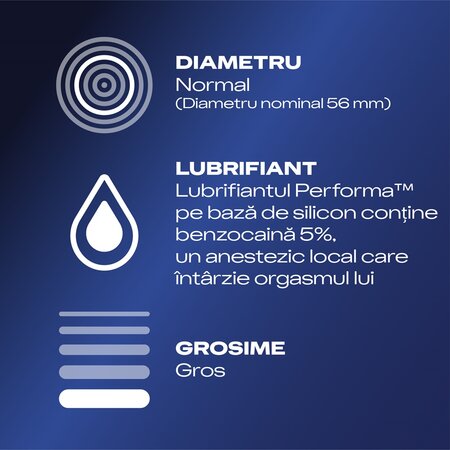 Prezervative Mutual Pleasure, 10 bucati, Durex 606816