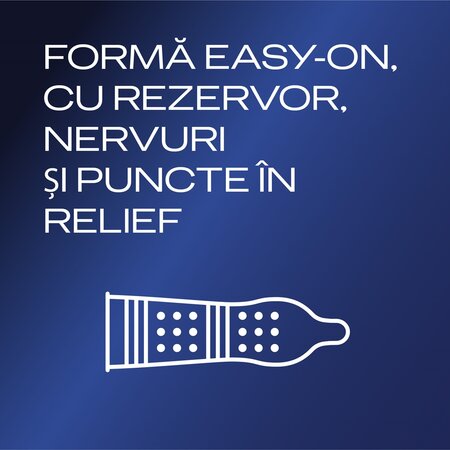 Prezervative Mutual Pleasure, 3 bucati, Durex 606805