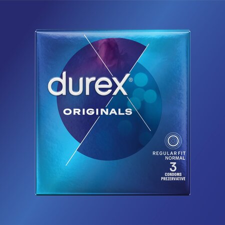 Prezervative Classic, 3 bucati, Durex 606832