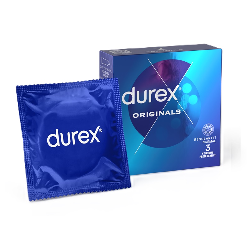 Prezervative Classic, 3 bucati, Durex