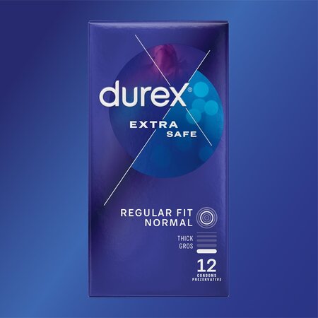 Prezervative Extra Safe, 12 bucati, Durex 606584