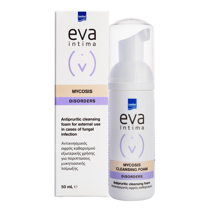 Spuma de curatare Eva Intima Mycosis, 50 ml, Intermed 