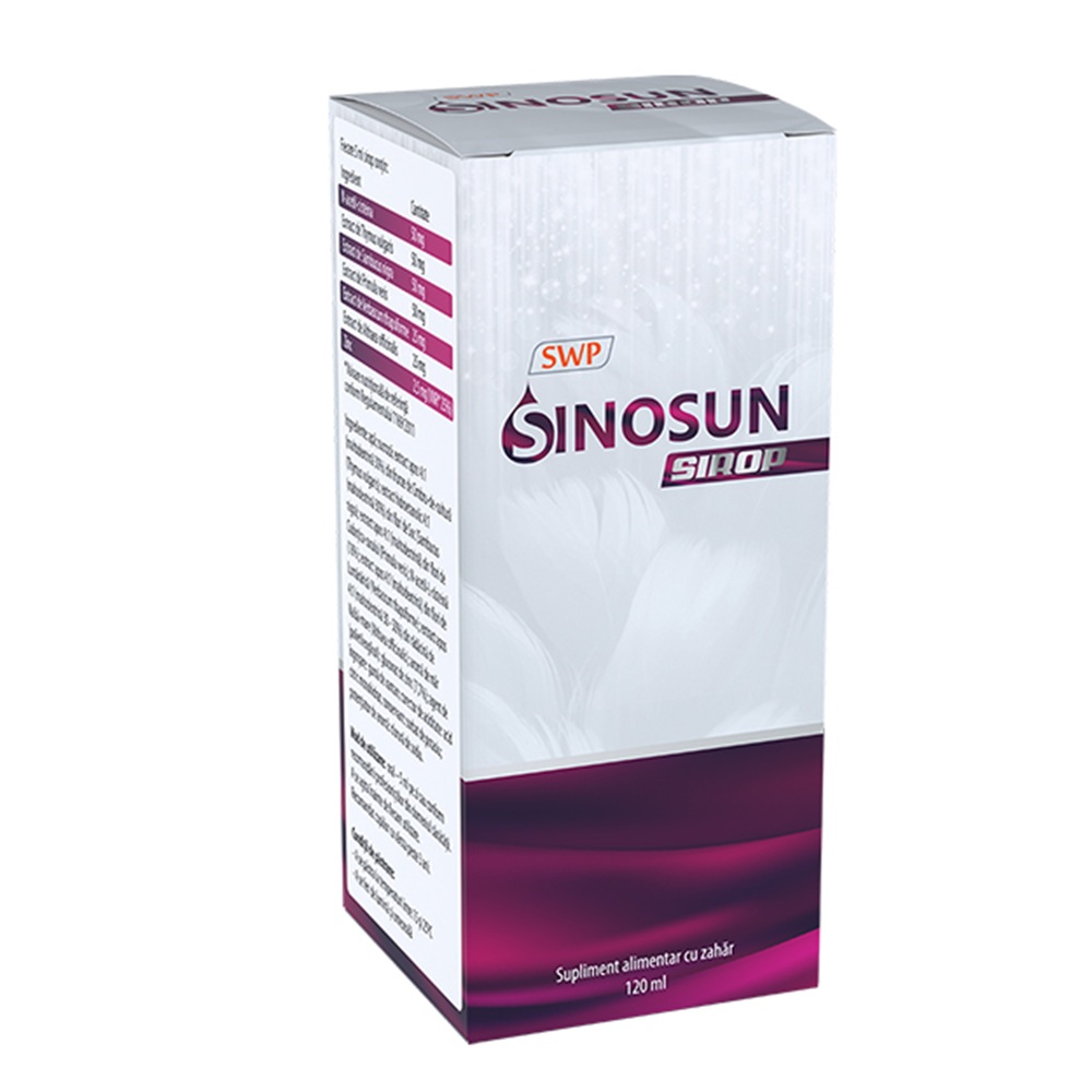 Sirop Sinosun, 120 ml, Sun Wave Pharma