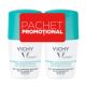 Pachet Deodorant roll-on antiperspirant cu parfum 48H, 50 ml + 50 ml, Vichy 699375