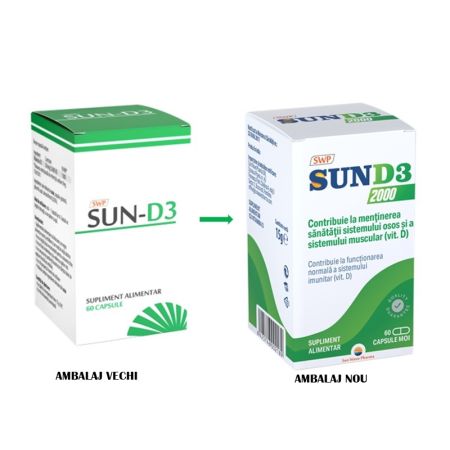 Sun-D3, 60 capsule, Sun Wave Pharma