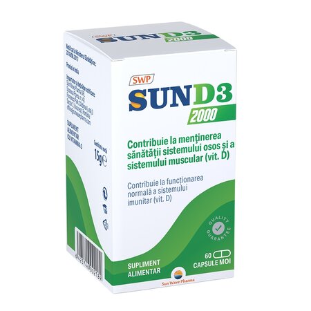 Sun-D3, 60 capsule, Sun Wave Pharma 661777