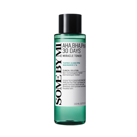 Toner cu AHA-BHA-PHA 30 Days Miracle, 150 ml, Some By Mi 601051
