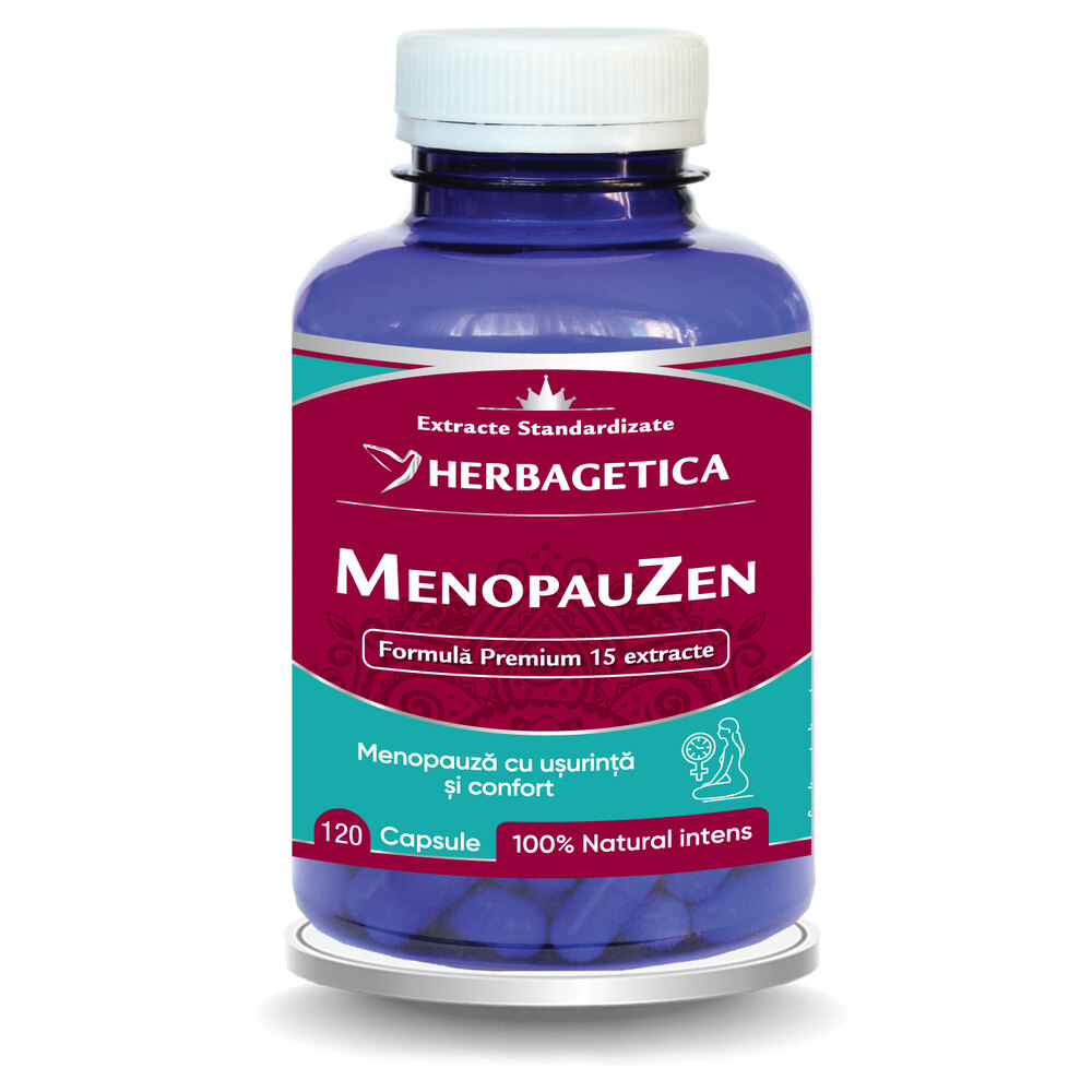 MenopauZen, 120 capsule, Herbagetica