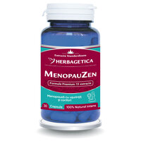 MenopauZen, 30 capsule, Herbagetica