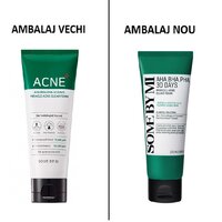 Spuma de curatare cu AHA-BHA-PHA 30 Days Miracle, 100 ml, Some By Mi