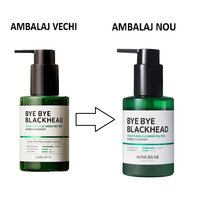 Crema de curatare cu apa de ceai verde Bye Bye Blackhead 30 Days Miracle, 120 g, Some By Mi