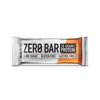 Baton proteic Ciocolata si Caramel Zero Bar, 50 g, BioTechUSA