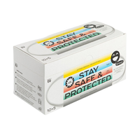 Masti protectie de uz medical, colorate 3 straturi TIP II, 10 x 5 bucat, Elgeka