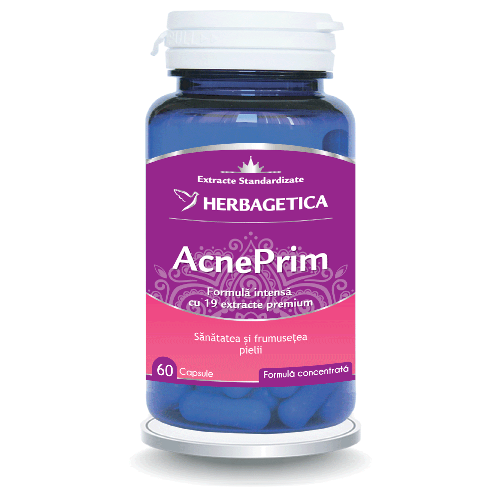 AcnePrim, 60 capsule, Herbagetica