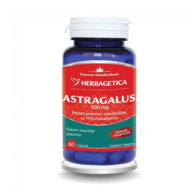 Astragalus, 60 capsule, Herbagetica