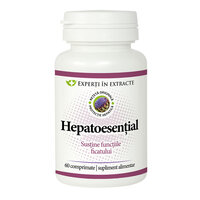 Hepatoesential Experti in Extracte, 60 comprimate, Dacia Plant
