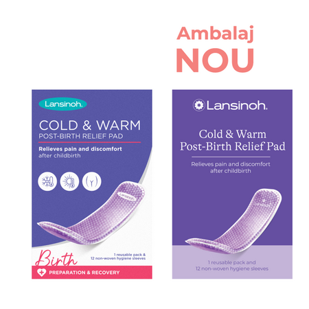 Compresa cald-rece pentru calmarea durerilor dupa nastere, 1 bucata, Lansinoh 743612