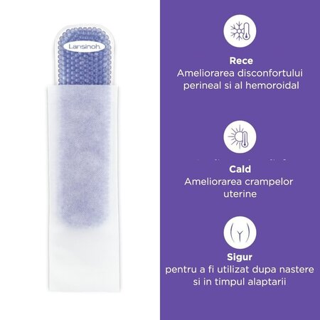 Rezerve pentru compresa rece si calda, 24 bucati, Lansinoh 722787