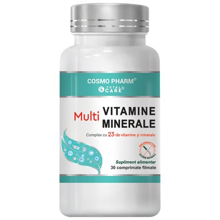 Multivitamine si Multiminerale, 30 tablete, Cosmopharm