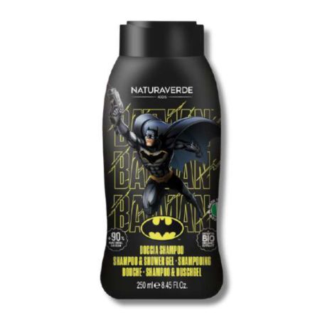 Sampon si gel de dus cu galbenele si musetel Batman, 250 ml, Naturaverde