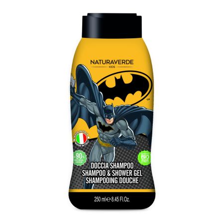 Sampon si gel de dus cu galbenele si musetel Batman, 250 ml, Naturaverde