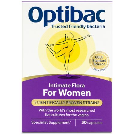 Probiotic pentru flora vaginala, 30 capsule, Optibac